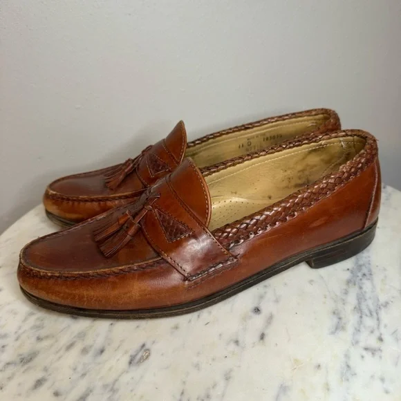 Allen Edmonds Tan Leather Loafers 11D Allen Edmonds Nashua- Men main image 2
